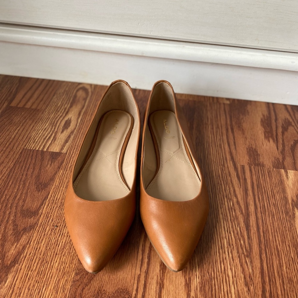 Aldo brown flats